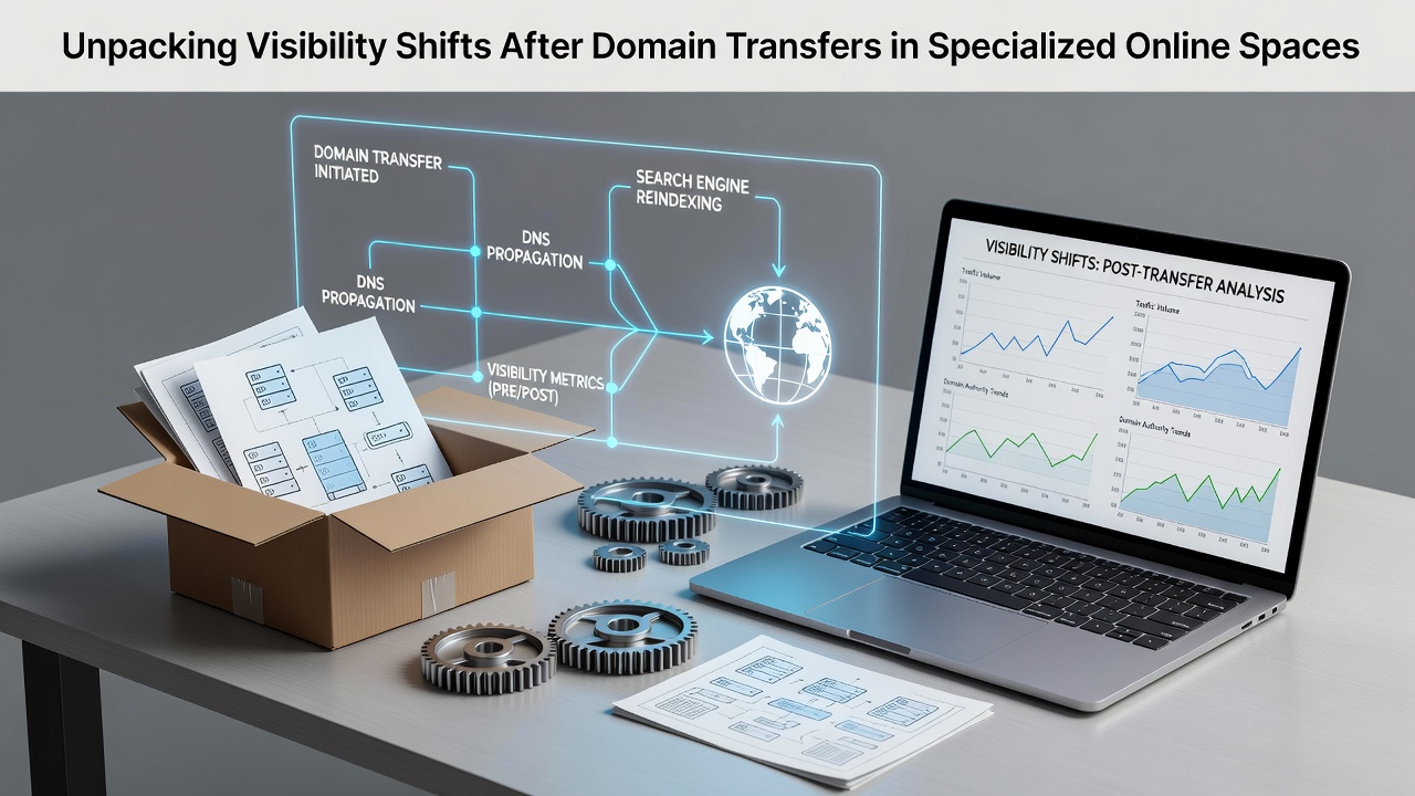 Unpacking Visibility Shifts After Domain Transfers in Specialized Online Spaces